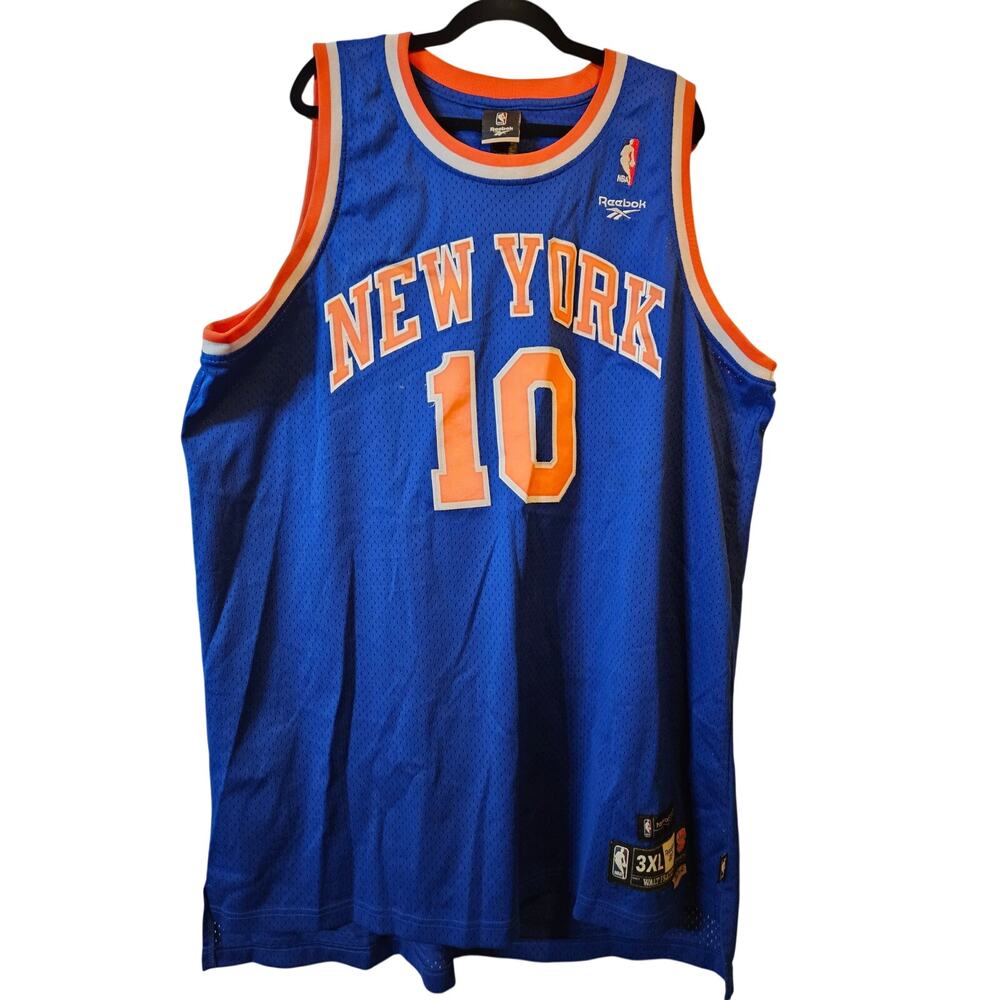 Reebok Walt Frazier New York Knicks #10 Hardwood Classics Jersey 3XL